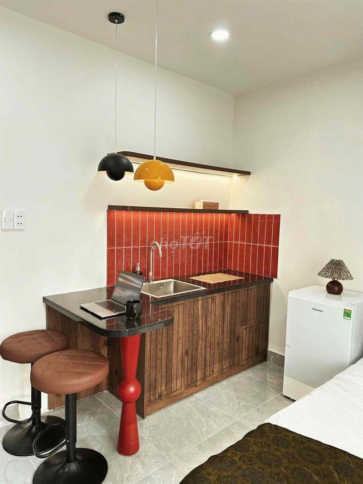 1PN bancong gần Đặng Thuỳ Trâm - nhà mới - full nội thất - an ninh