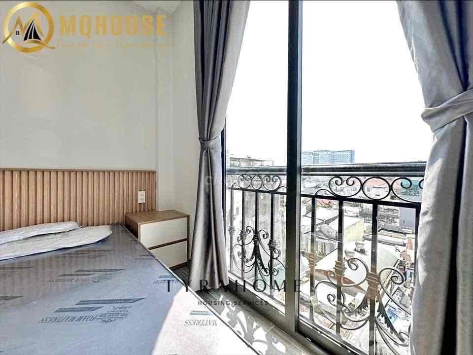 CH 1PN bancong Q4 - full nội thất - máy giặt riêng - nhà MT