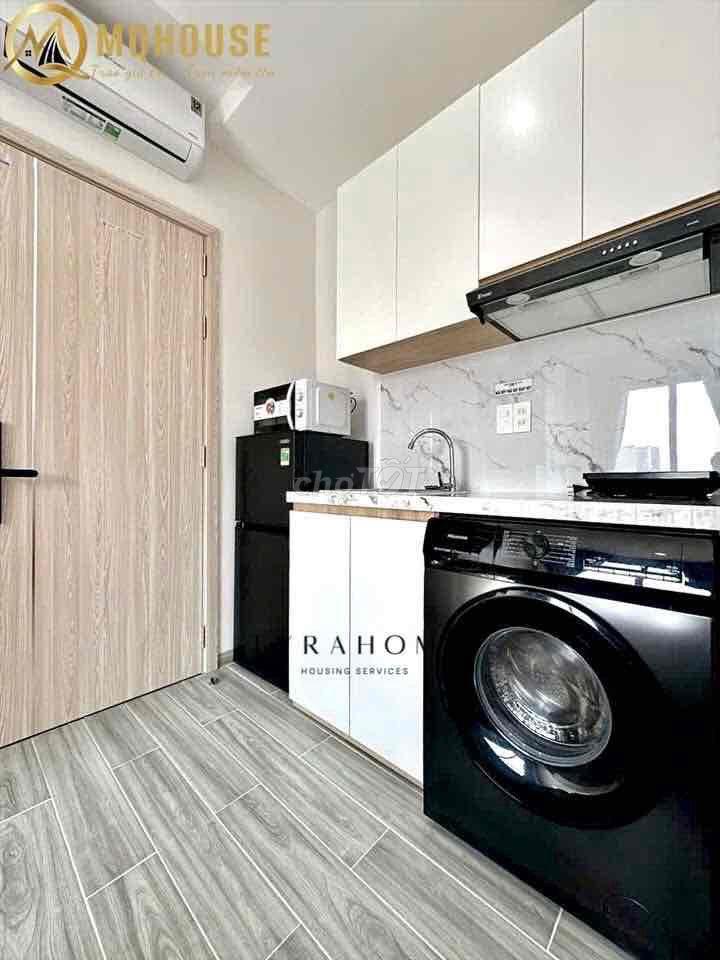 CH 1PN bancong Q4 - full nội thất - máy giặt riêng - nhà MT