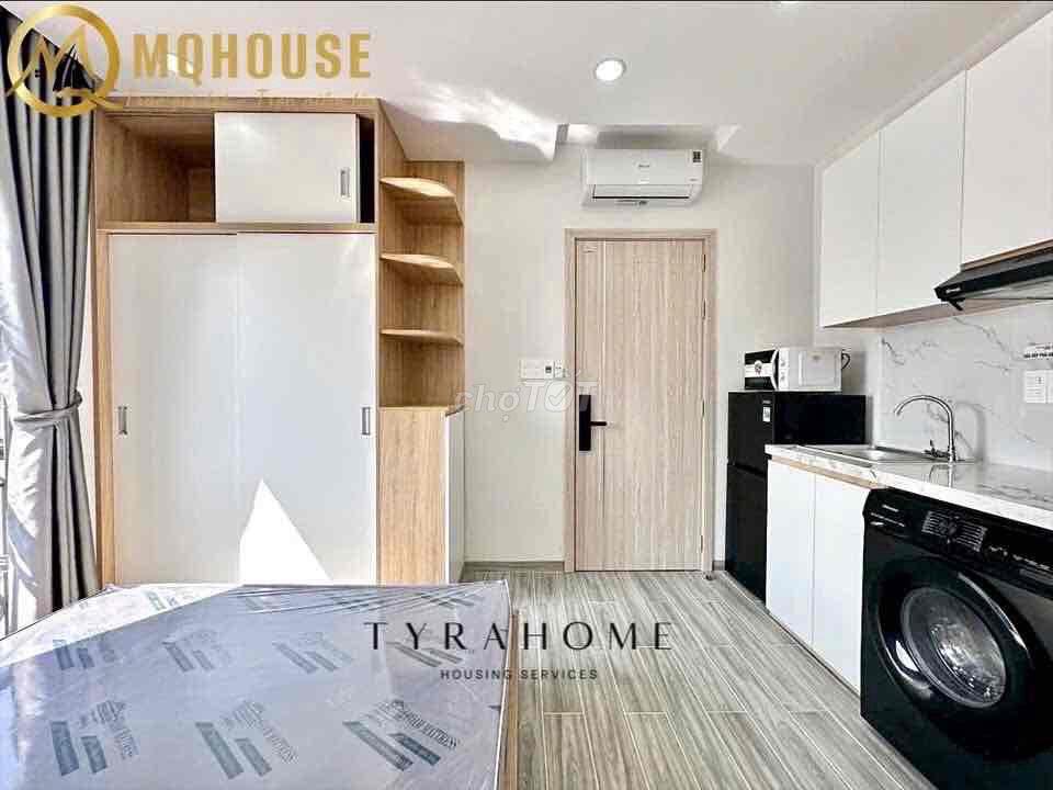 CH 1PN bancong Q4 - full nội thất - máy giặt riêng - nhà MT