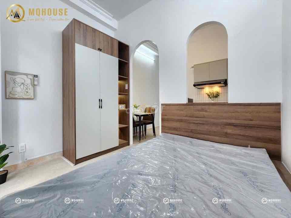 1PN - máy giặt riêng - bancong cửa sổ thoáng mát gần cv Hoàng Văn Thụ