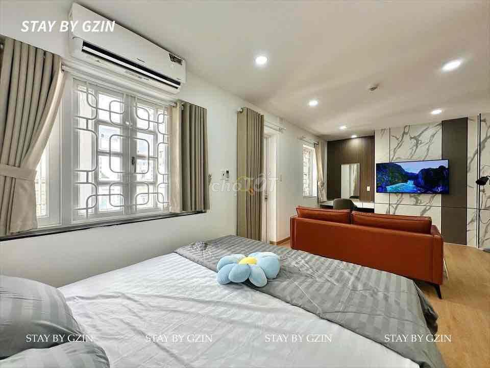 2PN ngay Nguyễn Văn Trỗi - bãi xe rộng - máy giặt riêng - khu nhà giau