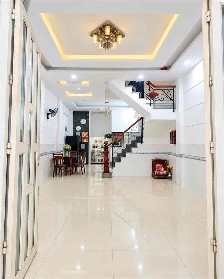 NHÀ 50m2 HẺM XE HƠI - LÊ ĐỨC THỌ - 3 TẦNG LẦU - SÂN THƯỢNG