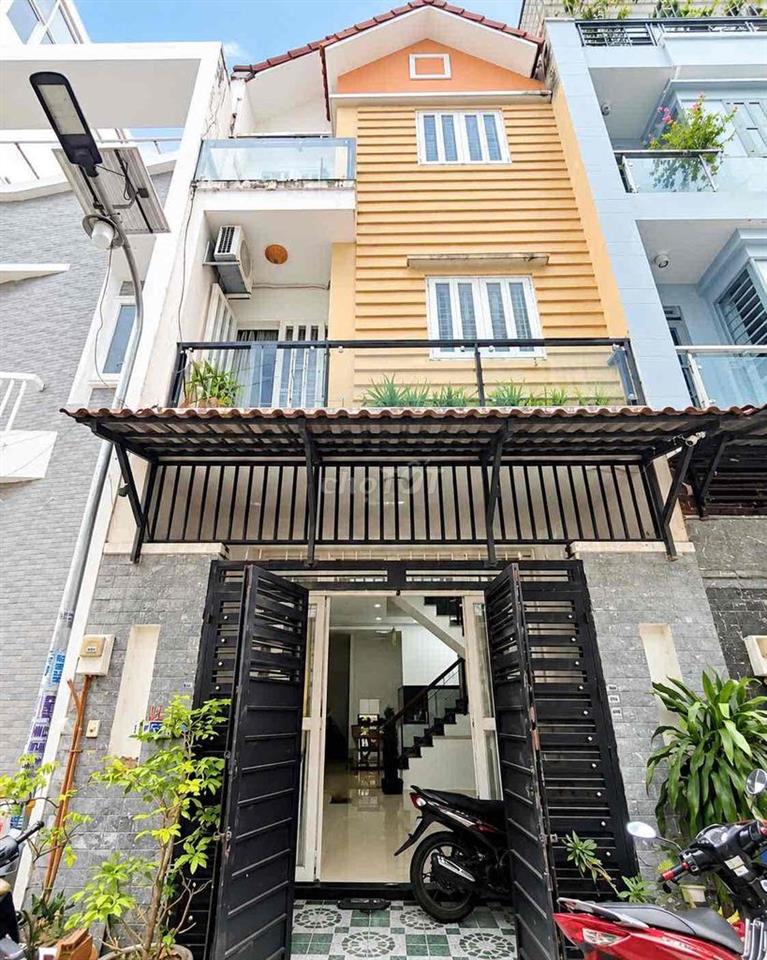 NHÀ 50m2 HẺM XE HƠI - LÊ ĐỨC THỌ - 3 TẦNG LẦU - SÂN THƯỢNG