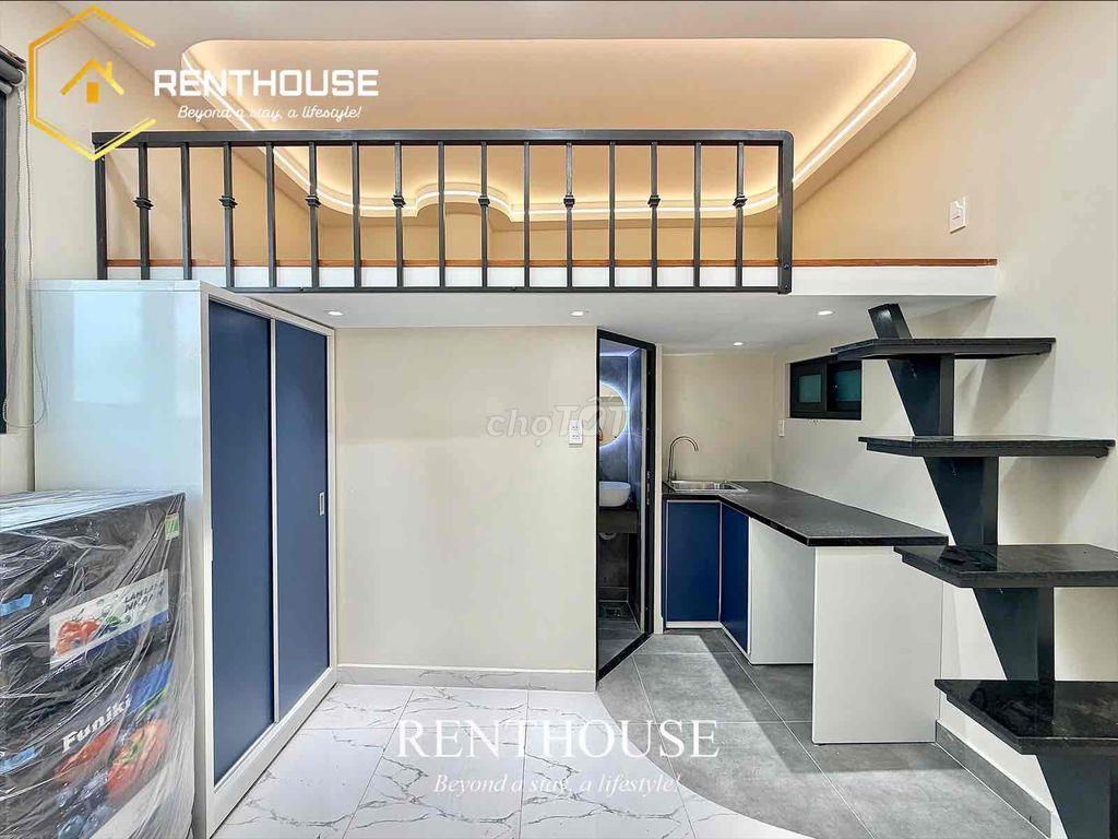 Cho thuê Duplex Bancong full nội thất cửa sổ trời