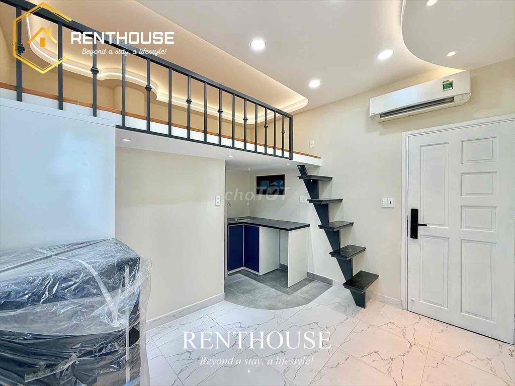 Cho thuê Duplex Bancong full nội thất cửa sổ trời