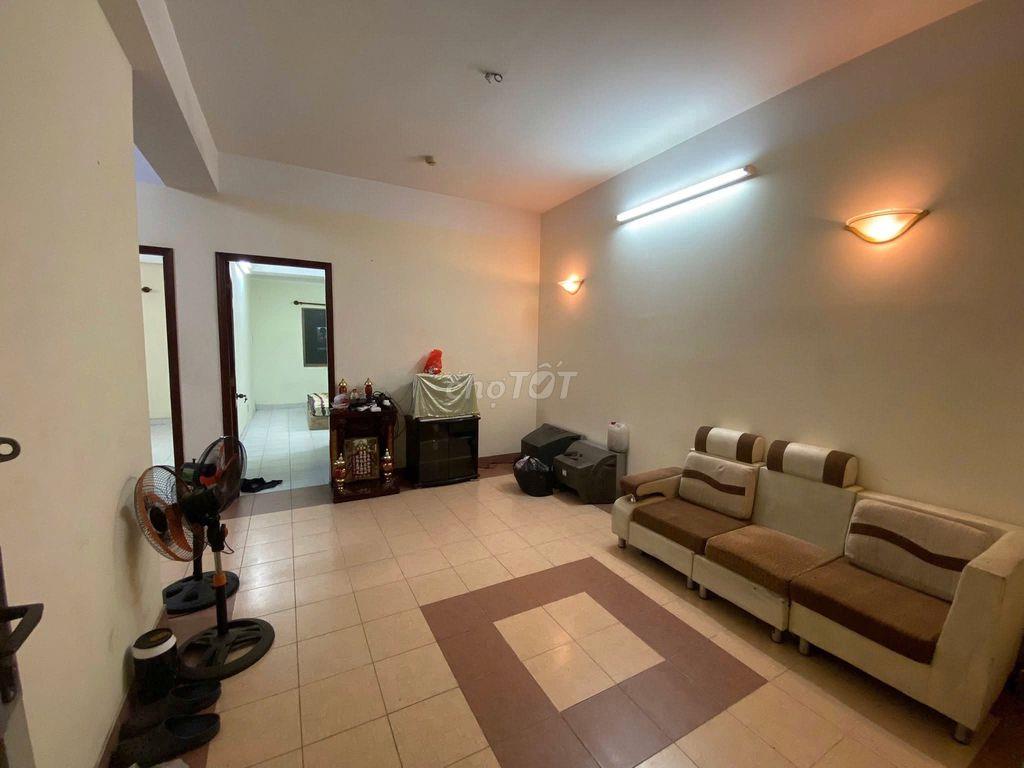 Chung cư 590- CMT8-P.Nhiêu Lộc:80m2,2p ngủ, không NT giá 11tr/th