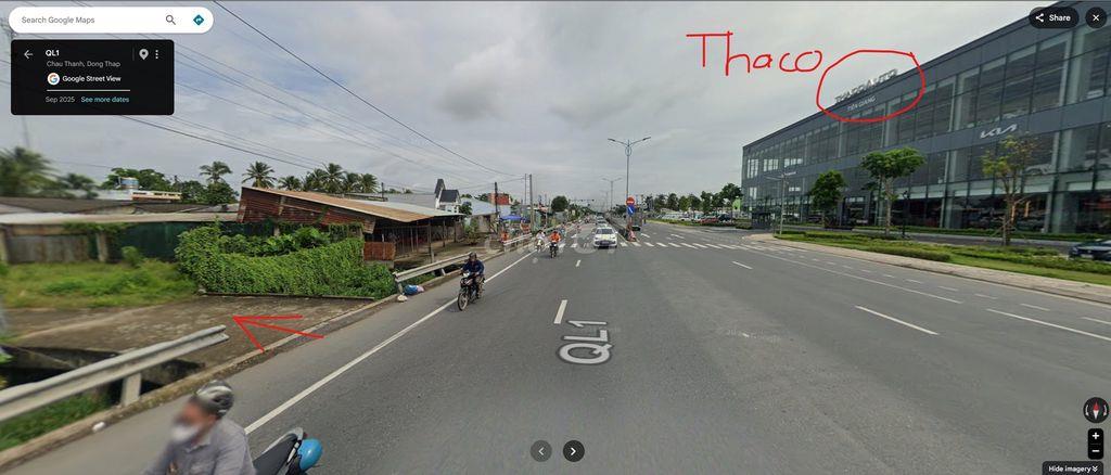 Cho thuê phòng trọ QL1A, đối diện hãng xe Thaco, Châu Thành Tiền Giang