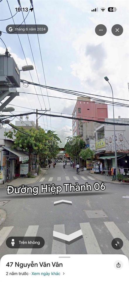 bán đất hiệp thành 06 quận 12 100m2 hạ 600tr còn 6t2 chốt trong 7 ngay