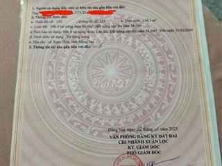 Nhà chính chủ  . Xuân hoà xuân lộc đồng nai 1 tỷ 2