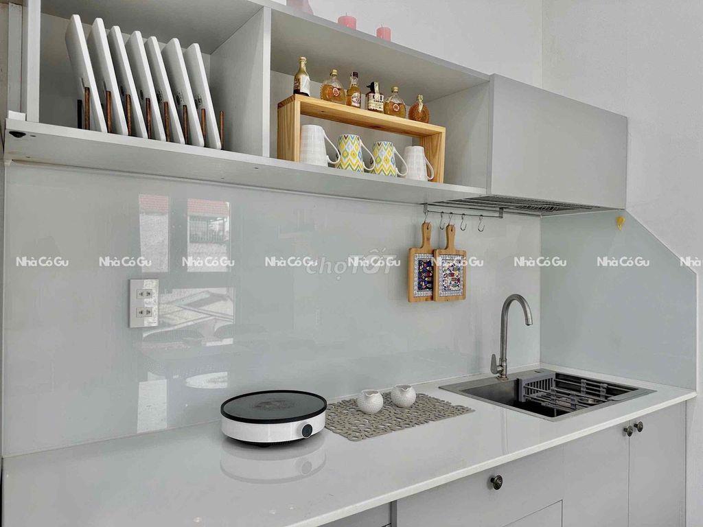 Căn hộ 1PN Full Nội Thất, Gần Q1, Cầu Công Lý Di Chuyển Sân Bay Tiện
