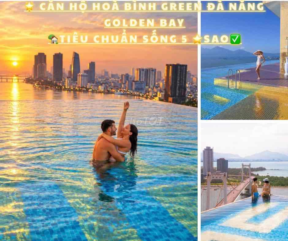 🏡 CHO THUÊ CĂN HỘ HOÀ BÌNH GREEN ĐÀ NẴNG GOLDEN BAY THEO THÁNG.