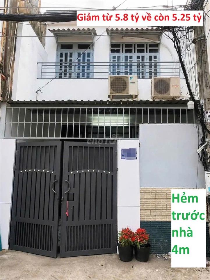 Giảm mạnh mẽ!! Nhà hẻm 637 Quang Trung, ngay sau BV Gò Vấp, Co.opmart