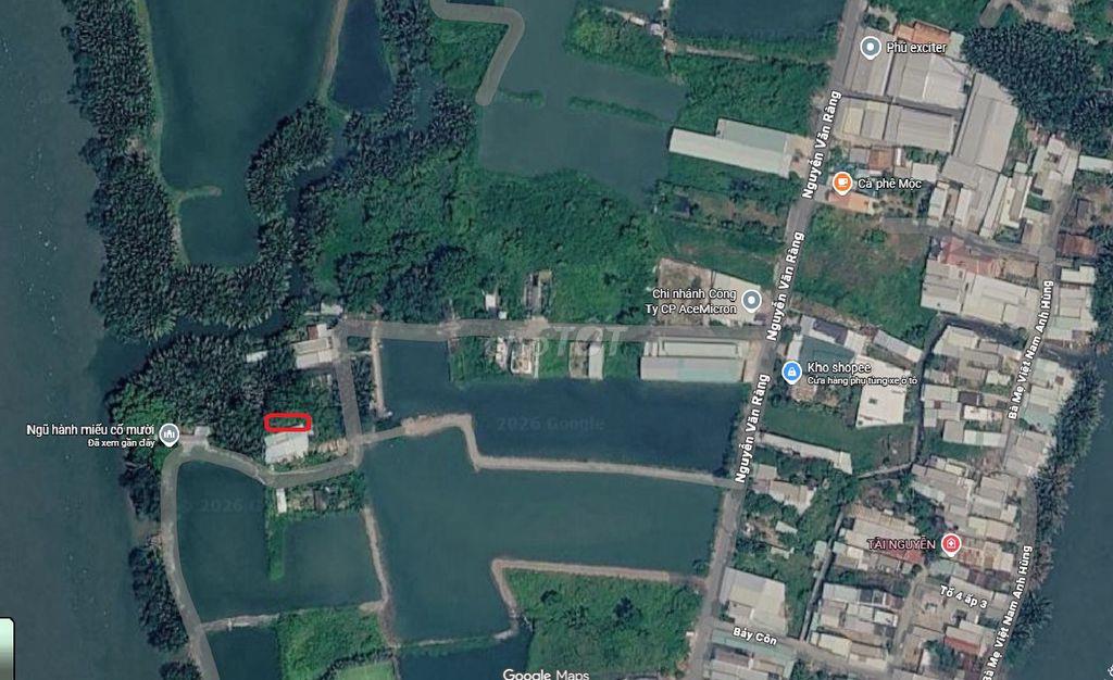 BÁN ĐẤT VƯỜN – ĐƯỜNG NGUYỄN VĂN RÀNG-P.NHÀ BÈ, 136m2 – CHỈ 1,1 TỶ