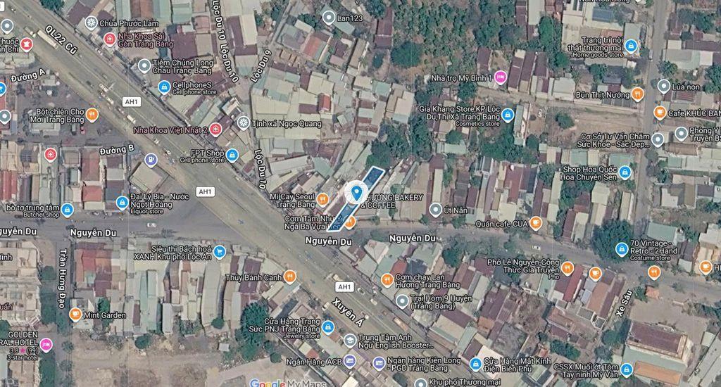 CHÍNH CHỦ BÁN ĐẤT MẶT TIỀN QUỐC LỘ 22 ĐANG KINH DOANH