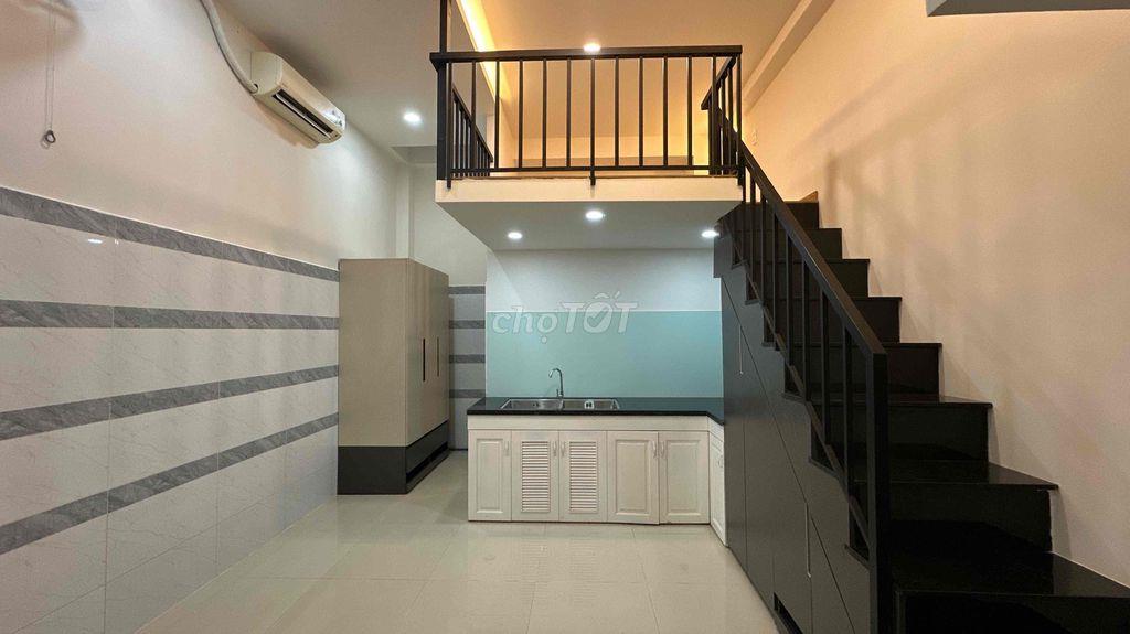 CĂN HỘ DỊCH VỤ FULL NỘI THẤT TÁCH BẾP DUPLEX GIẾNG TRỜI - 6Tr9 - 30m²