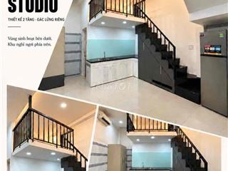 CĂN HỘ DỊCH VỤ FULL NỘI THẤT TÁCH BẾP DUPLEX GIẾNG TRỜI - 6Tr9 - 30m²