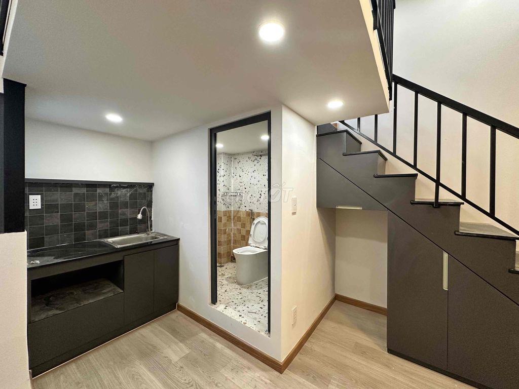 CĂN HỘ DỊCH VỤ FULL NỘI THẤT DUPLEX CỬA SỔ LỚN GÁC CAO - 7tr5 - 24m2