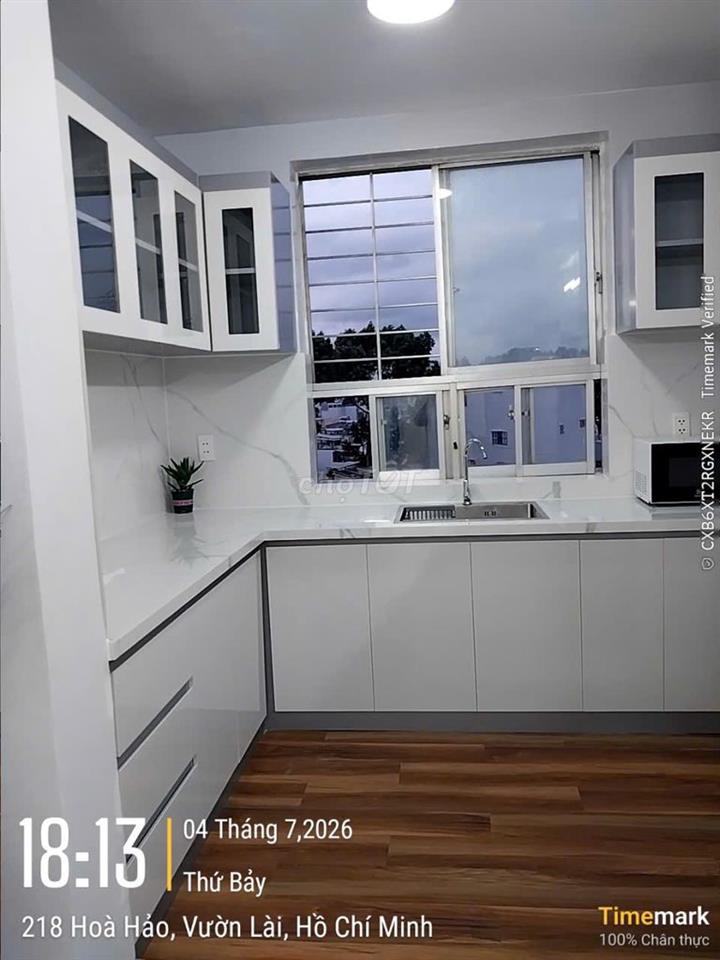 Căn góc Cao ốc B Ngô Gia Tự đường Hòa Hảo, Phường Vườn Lài TPHCM