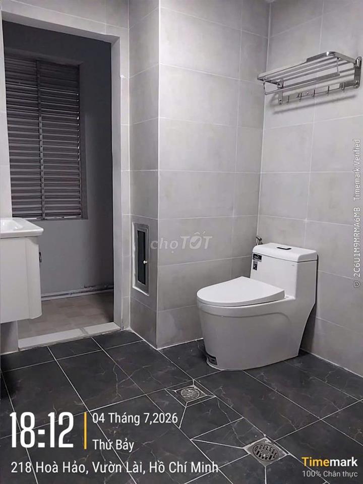 Căn góc Cao ốc B Ngô Gia Tự đường Hòa Hảo, Phường Vườn Lài TPHCM