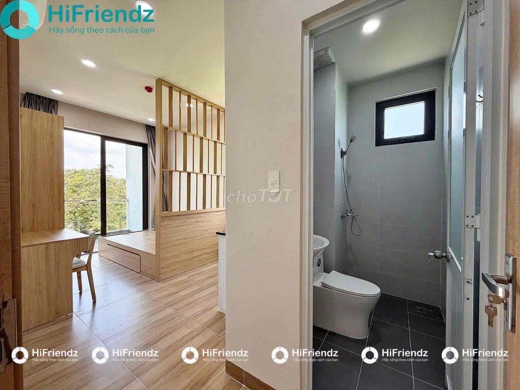 CHO THUÊ STUDIO BANCONG - CỬA SỔ MỚI XÂY SÁT LOTTE SÁP Q1,Q4