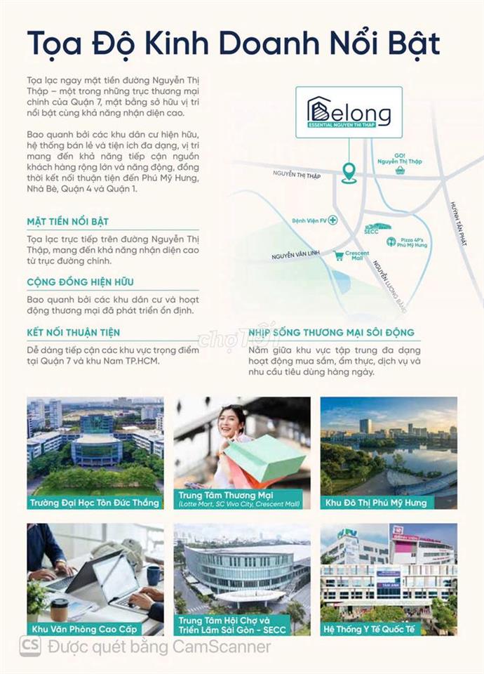 Công ty chính chủ cho thuê Mặt bằng 175 Nguyên Thị Thập - Phí MG đủ