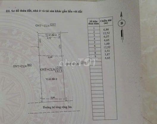 CẦN BÁN ĐẤT GẦN CẦU TAM KỲ (cách 700m)