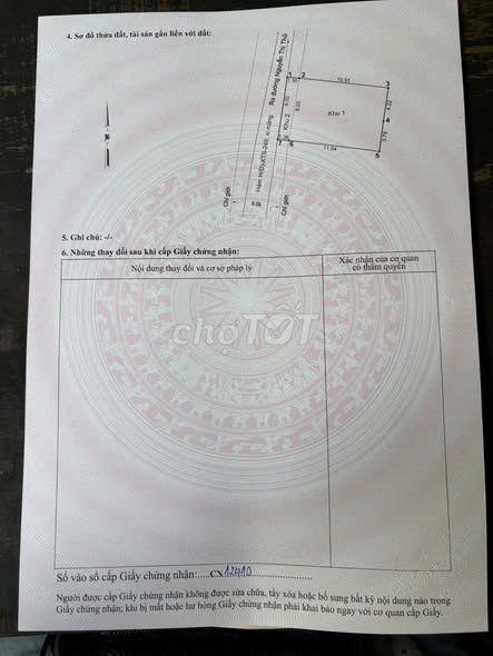 🚩 CẦN BÁN GẤP - XUÂN THỚI SƠN HÓC MÔN - HH 2%