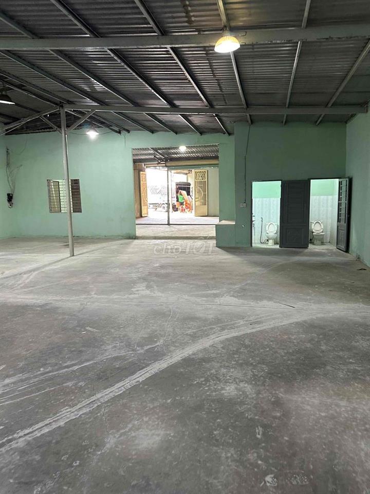 cho thuê kho xưởng tân tạo , bình tân 13 * 27 = 350m2 mặt tiền đường