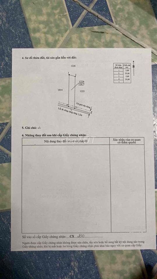 BÁN ĐẤT CHÍNH CHỦ FULL THỔ CƯ