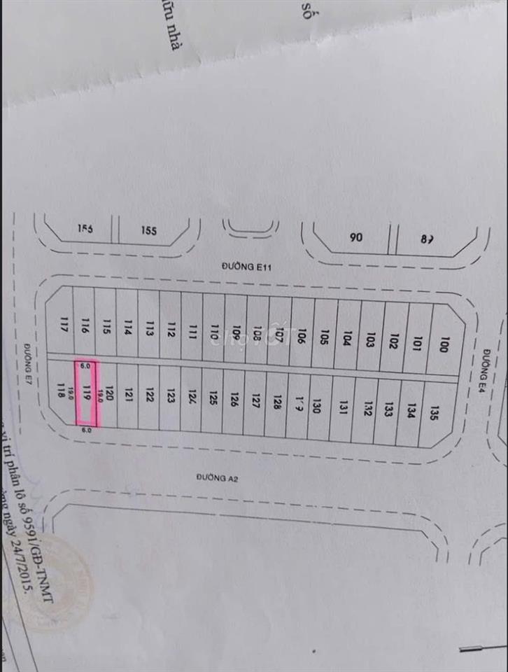 Bán đất 114m² (6x19), Đường số 5, KDC Vĩnh Lộc, Bình Tân, TP.HCM