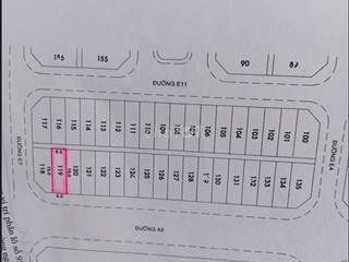 Bán đất 114m² (6x19), Đường số 5, KDC Vĩnh Lộc, Bình Tân, TP.HCM