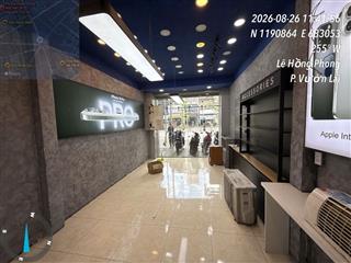 🏠 CHO THUÊ MẶT BẰNG MẶT TIỀN LÊ HỒNG PHONG – QUẬN 10