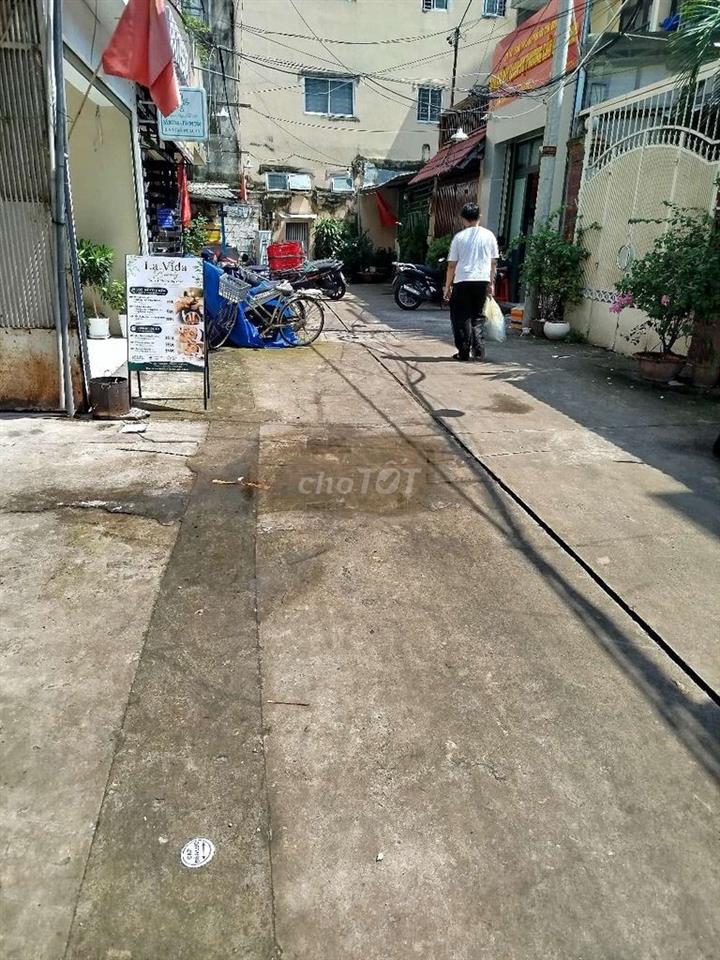 cho thuê nhà 4x20 hẻm 8m Trần đình xu phường Cầu ông lãnh 