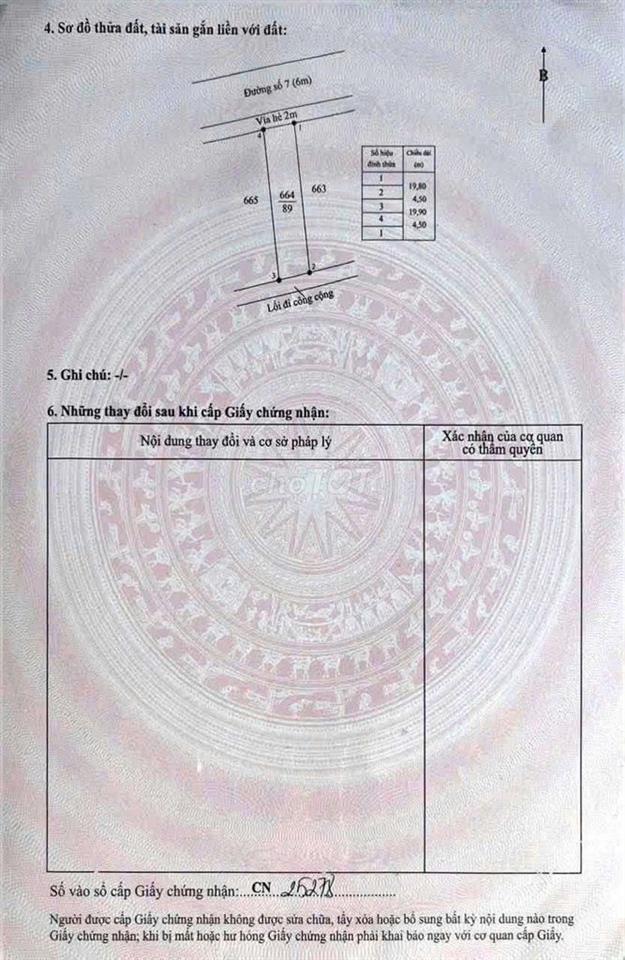 Chính chủ cần bán mặt tiền KDC Nam Phong