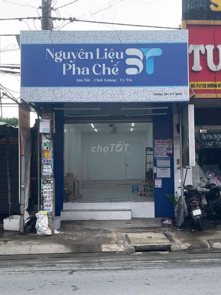CHO THUÊ NGUYÊN CĂN MẶT TIỀN VĨNH LỘC A - BÌNH CHÁNH 