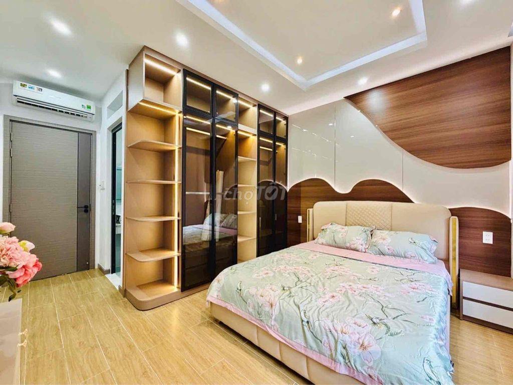 GIẢM 2TỶ- 9Tỷ9 NHÀ ĐẸP 5 TẦNG FULL NT HẺM XH THÔNG NGUYỄN TƯ GIẢN P12