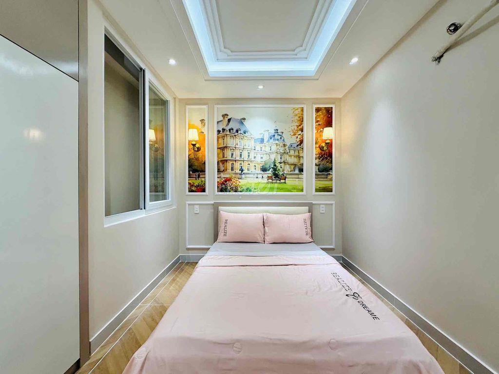 NHÀ ĐẸP 4 TẦNG MỚI HẺM XE HƠI 6M PHẠM VĂN CHIÊU P. 16 GÒ VẤP CHỈ 6,8TỶ