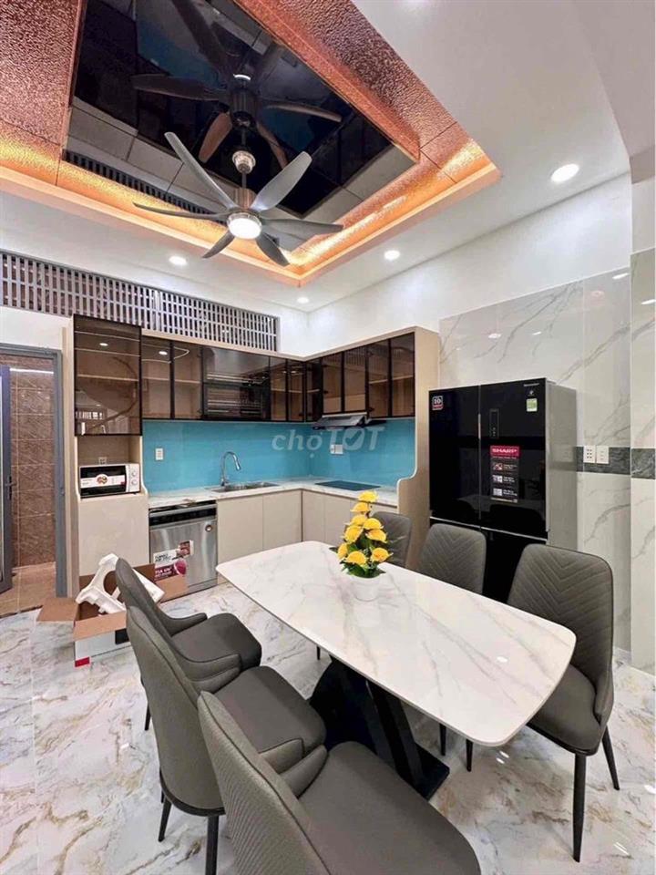 NHÀ ĐẸP 4X16M HẺM XE HƠI 1/ NGAY MT NGUYỄN VĂN KHỐI GÒ VẤP CHỈ 8X TL