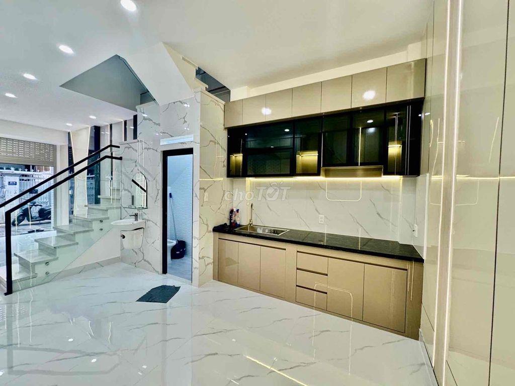 NHÀ 4 TẦNG HẺM XE TẢI 1 TRỤC NGUYỄN VĂN KHỐI P8 GÒ VẤP CHỈ NHỈNH 7 TỶ
