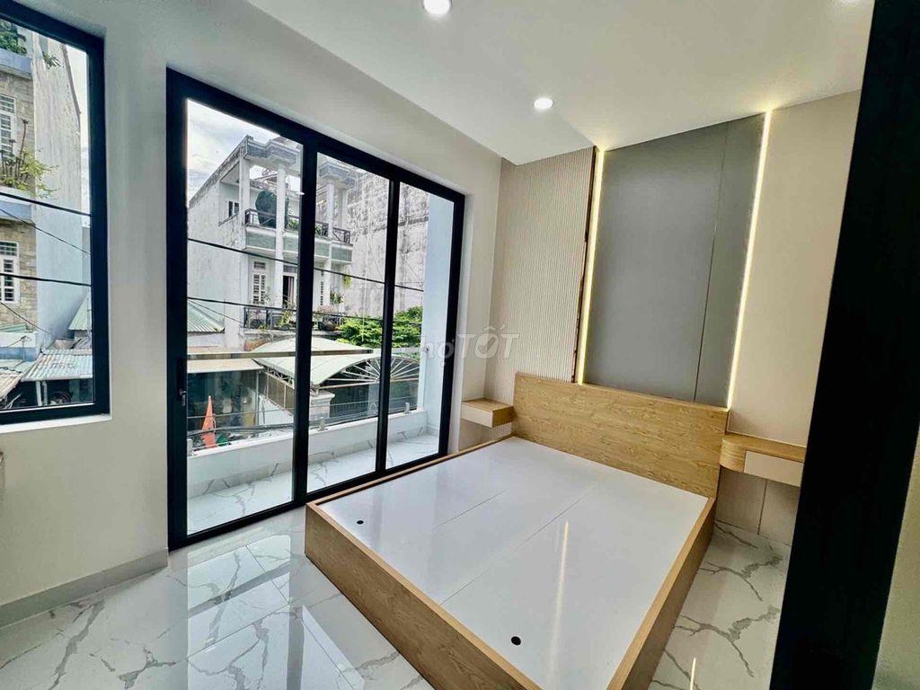 NHÀ 4 TẦNG HẺM XE TẢI 1 TRỤC NGUYỄN VĂN KHỐI P8 GÒ VẤP CHỈ NHỈNH 7 TỶ