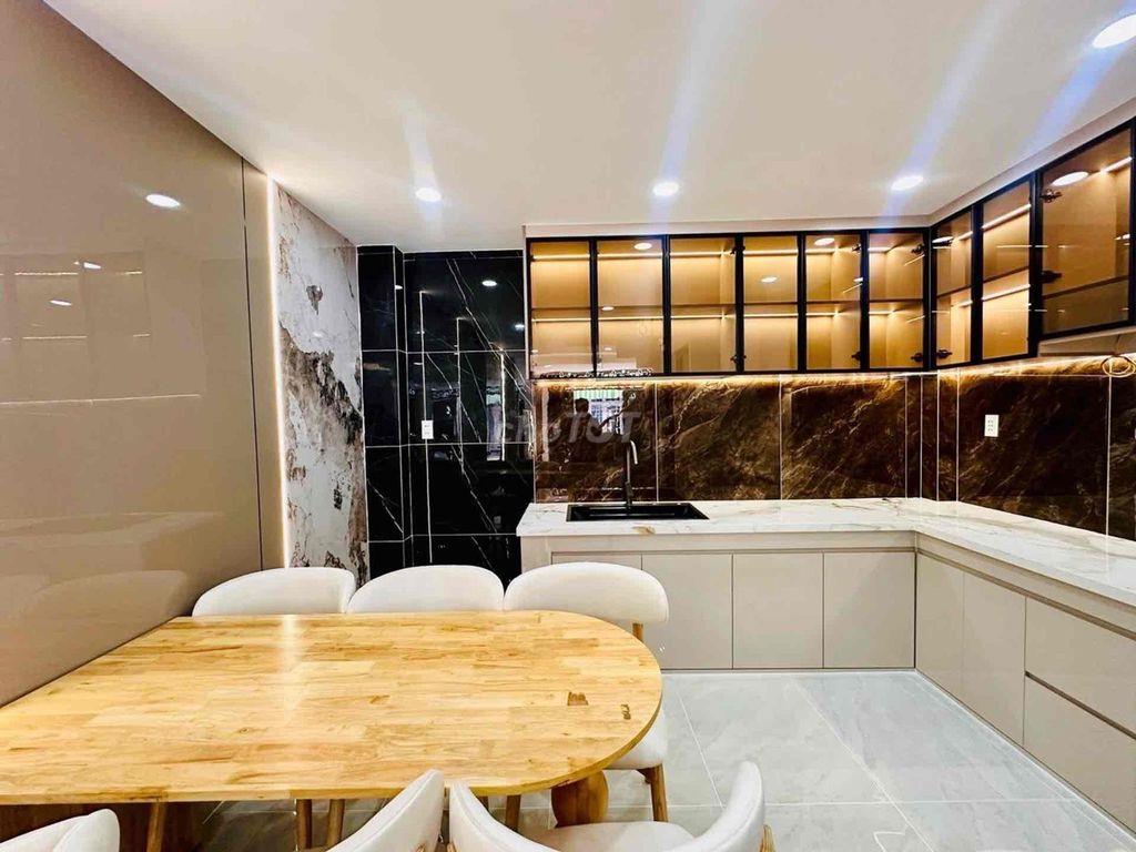 NHÀ ĐẸP 4TẦNG DTSD 200m2 hẻm xe hơi Lê Đức Thọ P16 Gò Vấp chỉ 6TỶ7 TL