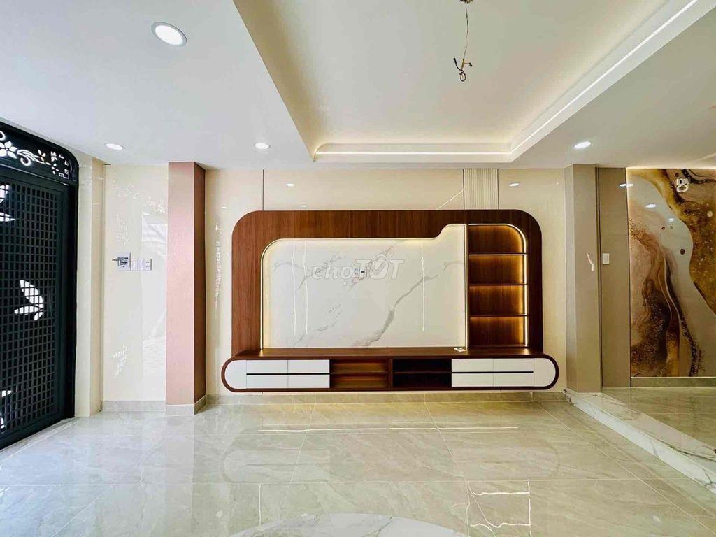 NHÀ ĐẸP 4TẦNG DTSD 200m2 hẻm xe hơi Lê Đức Thọ P16 Gò Vấp chỉ 6TỶ7 TL