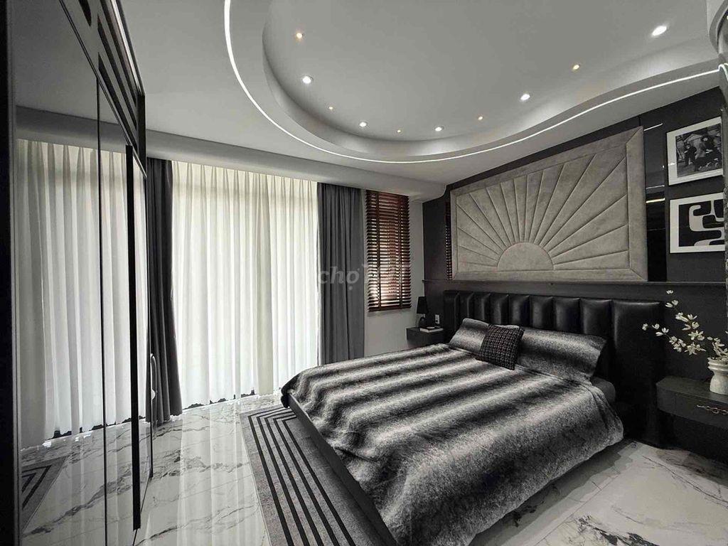 HẠ 1TỶ CHỈ 10X NHÀ 5TẤM SỊN THANG MÁY HẺM XH ĐẸP NGUYỄN TƯ GIẢN P12 GV