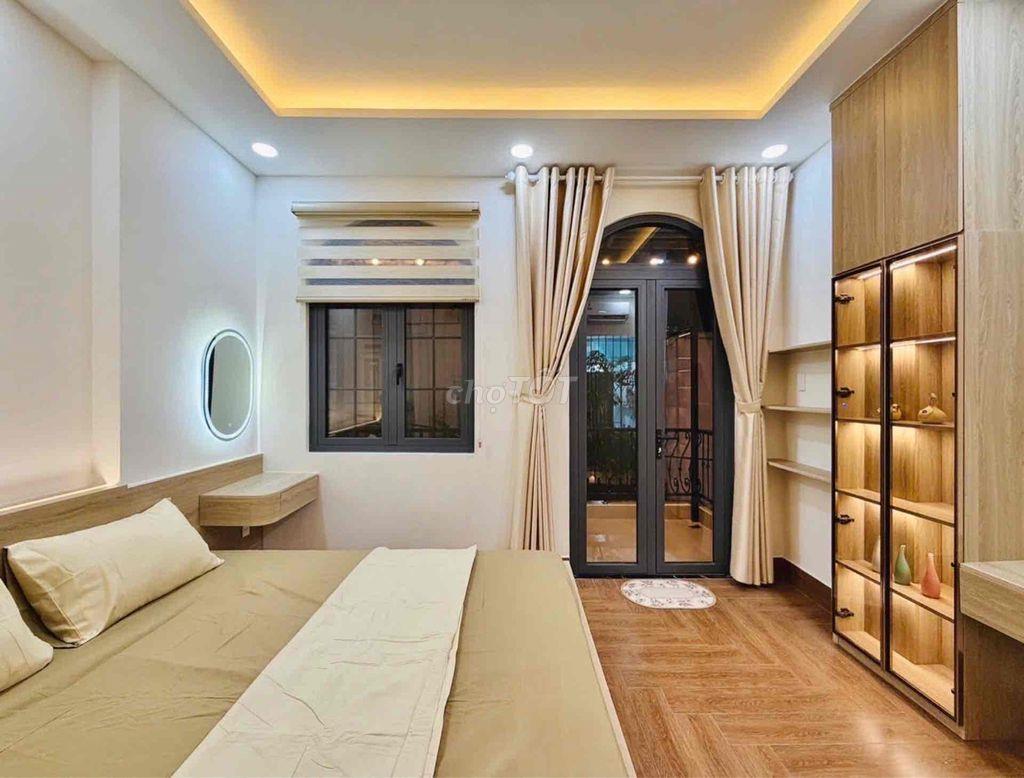 NHÀ ĐẸP 3TẦNG HẺM Ô TÔ NGAY QUANG TRUNG PHƯỜNG 8 GÒ VẤP CHỈ 6TỶ5 TL