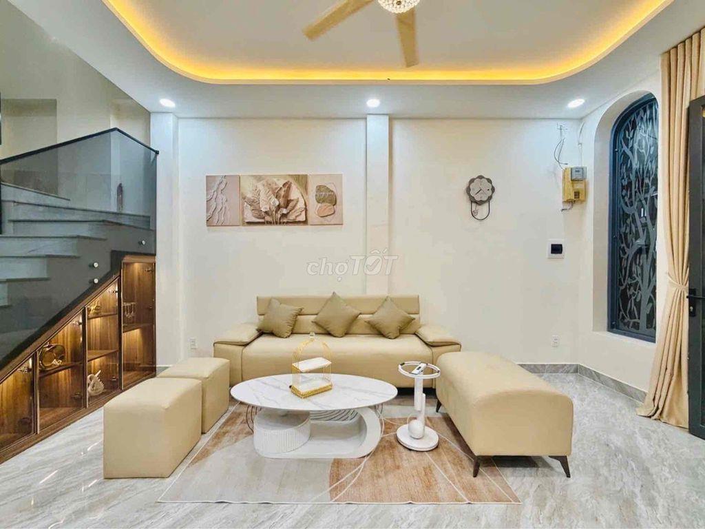 NHÀ ĐẸP 3TẦNG HẺM Ô TÔ NGAY QUANG TRUNG PHƯỜNG 8 GÒ VẤP CHỈ 6TỶ5 TL