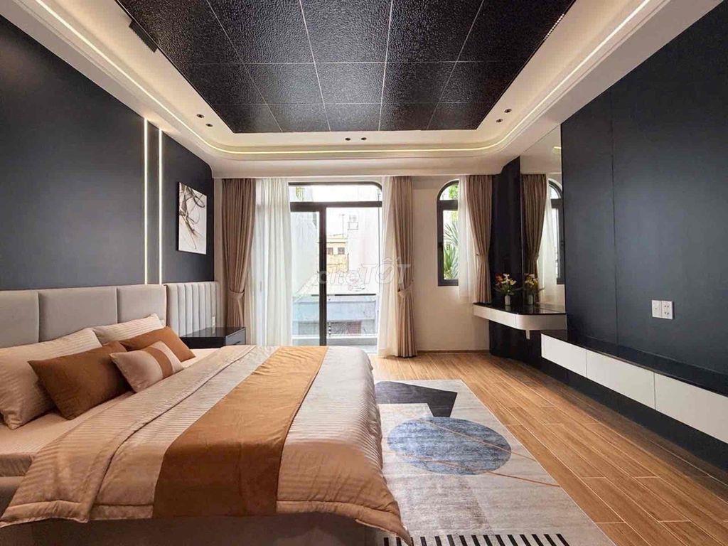 GIẢM 1TỶ 10x , BÁN NHÀ 6TẦNG THANG MÁY, NT SỊN LÊ VĂN THỌ P9 GÒ VẤP