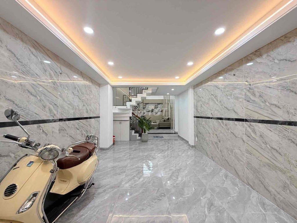 NHÀ MỚI 5 TẦNG ĐẸP LUNG LINH HXH ĐƯỜNG 59 Phuờng 14 GVGIẢM CHỈ 8TỶ2 TL