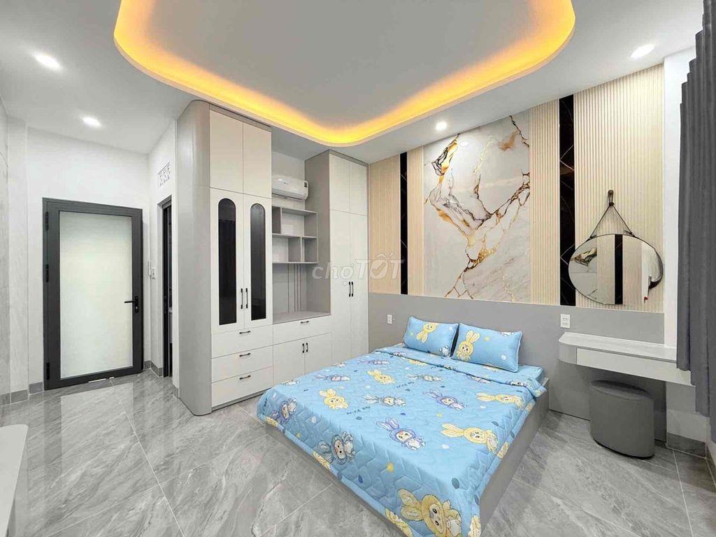 NHÀ MỚI 5 TẦNG ĐẸP LUNG LINH HXH ĐƯỜNG 59 Phuờng 14 GVGIẢM CHỈ 8TỶ2 TL