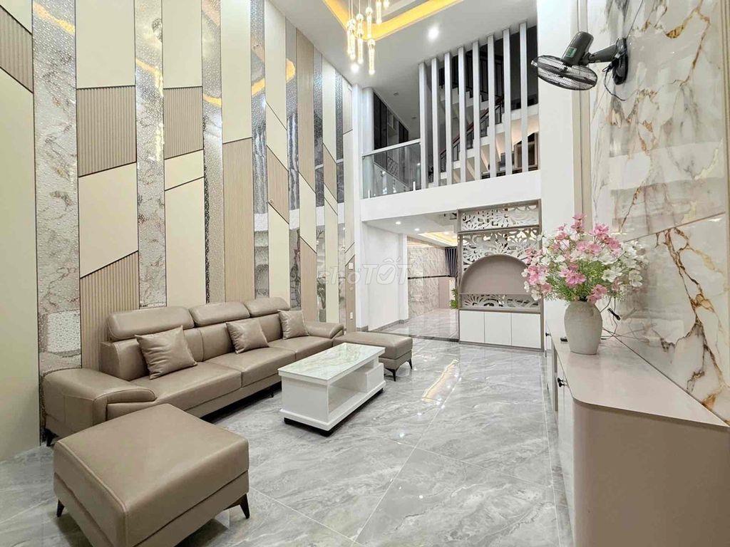 NHÀ MỚI 5 TẦNG ĐẸP LUNG LINH HXH ĐƯỜNG 59 Phuờng 14 GVGIẢM CHỈ 8TỶ2 TL